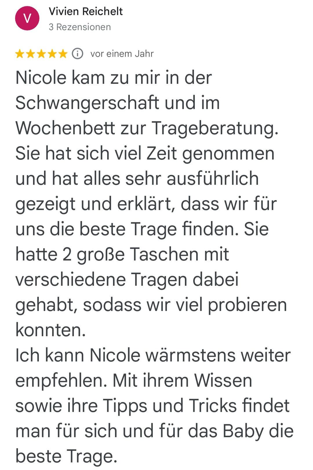 Google Bewertung