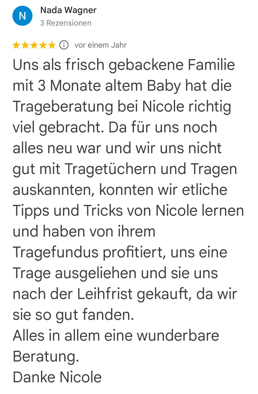 Google Bewertung