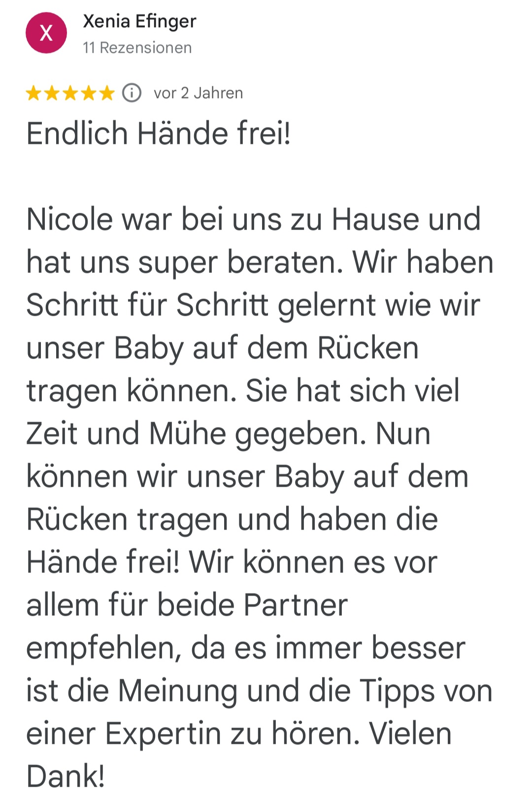 Google Bewertung